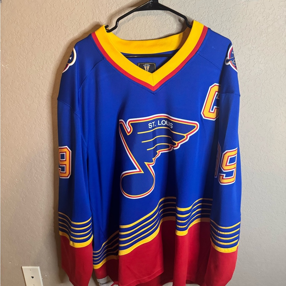 St. Louis Blues Hockey Jersey Wayne Gretzky